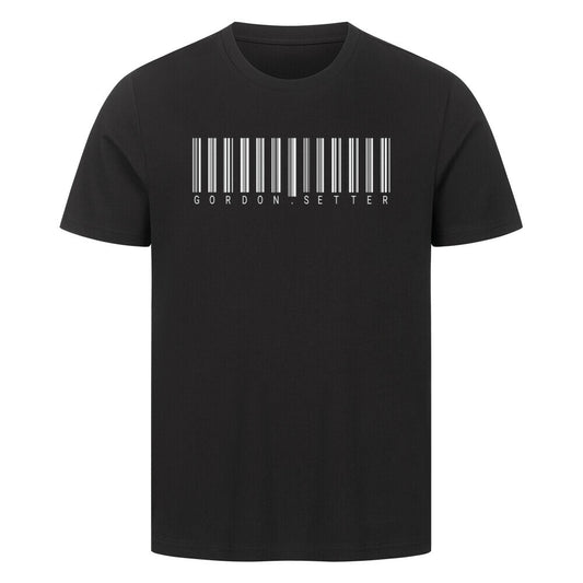 Premium T-Shirt "Gordon Setter - Scan" Schwarz – hunde-shirt.de
