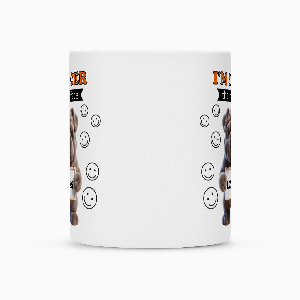 Tasse "Shar Pei - I´m nicer..." – hunde-shirt.de