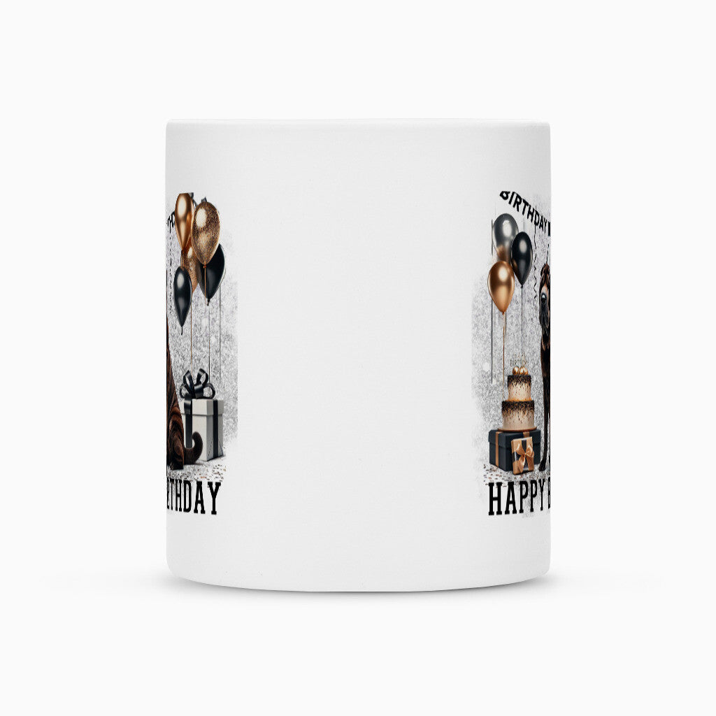 Tasse "Shar Pei - Happy Birthday" – hunde-shirt.de