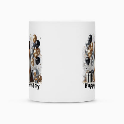 Tasse "Sheltie - Happy Birthday" – hunde-shirt.de