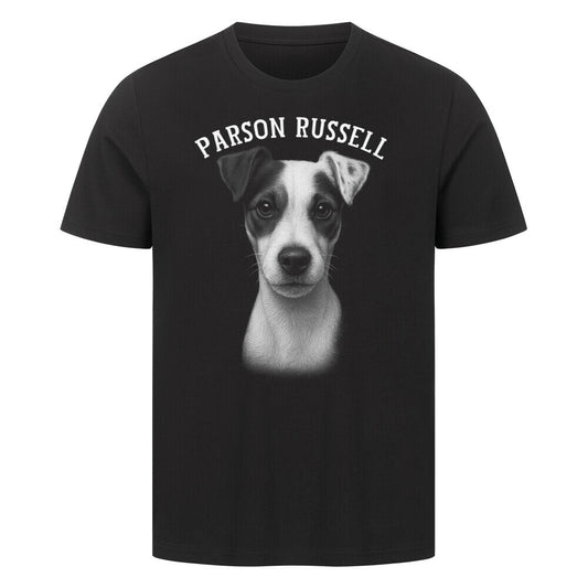 Premium T-Shirt "Parson Russell - Pure" Schwarz – hunde-shirt.de