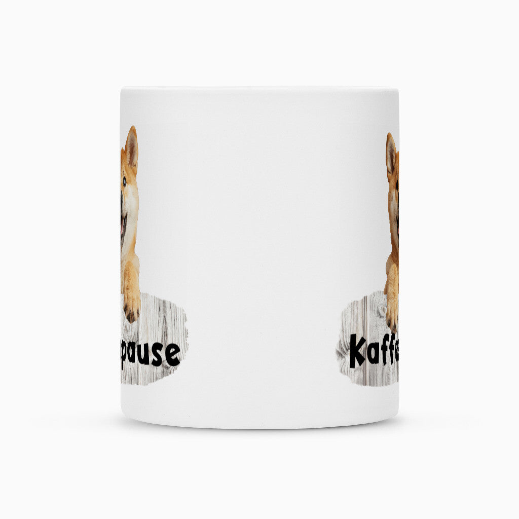 Tasse "Shiba Inu - Kaffeepause" – hunde-shirt.de