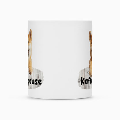 Tasse "Shiba Inu - Kaffeepause" – hunde-shirt.de