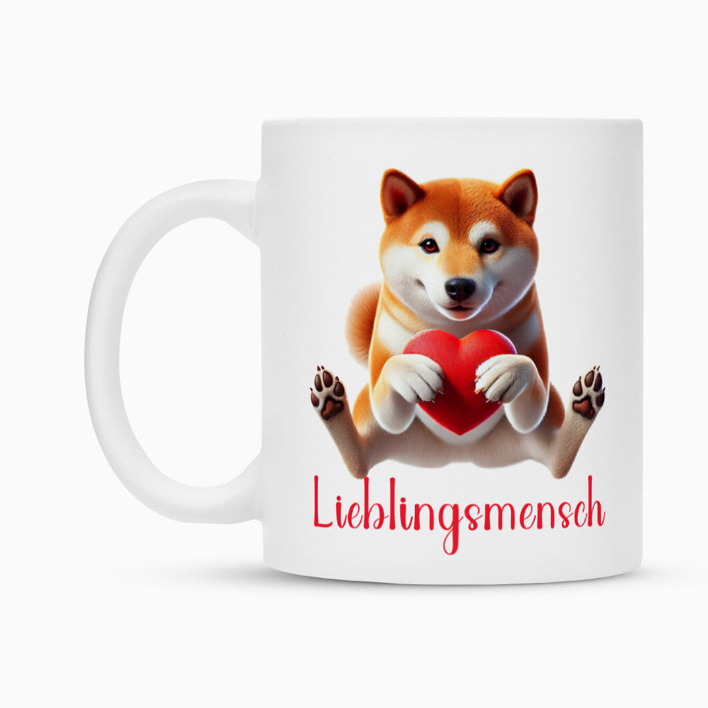 Tasse "Shiba Inu - Lieblingsmensch" – hunde-shirt.de