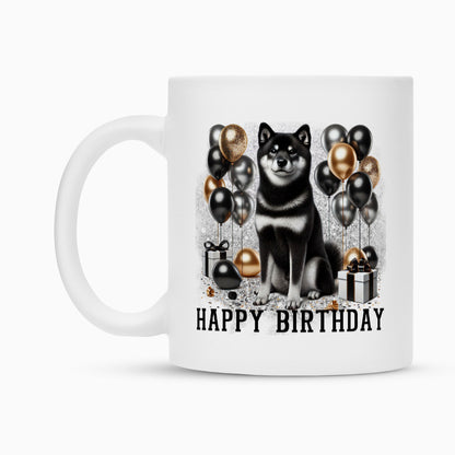 Tasse "Shiba Inu - Happy Birthday II" – hunde-shirt.de
