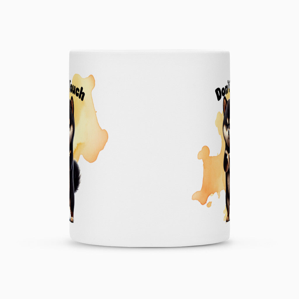 Tasse "Shiba Inu - Don´t touch" – hunde-shirt.de
