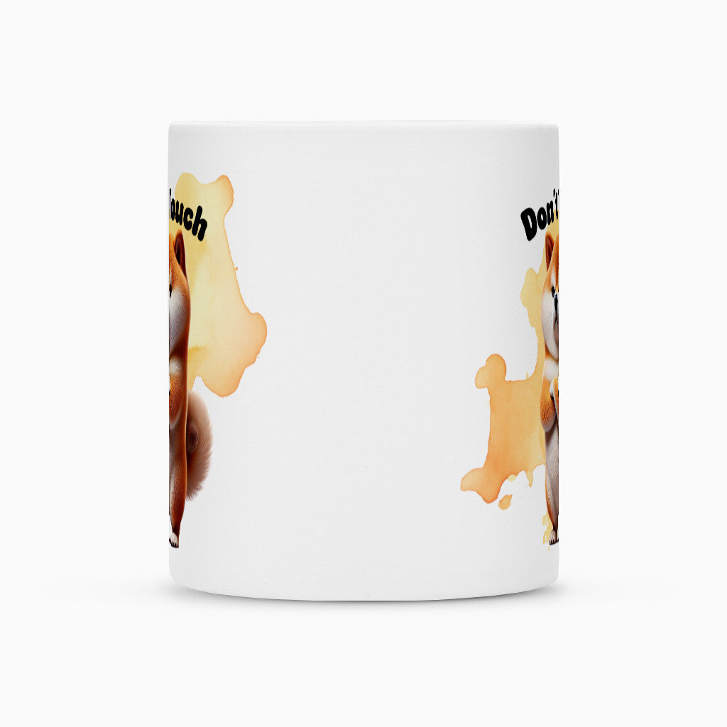 Tasse "Shiba Inu - Don´t touch" – hunde-shirt.de