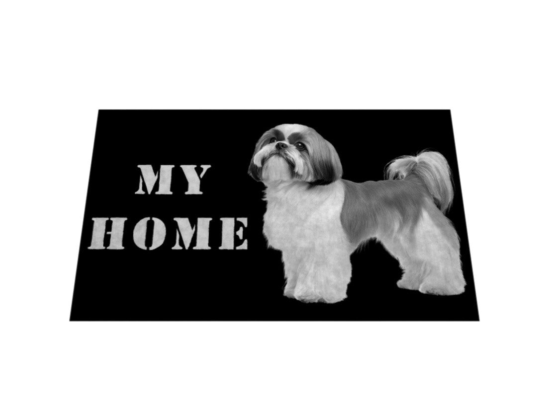 Fußmatte "Shih Tzu - MY HOME" – hunde-shirt.de