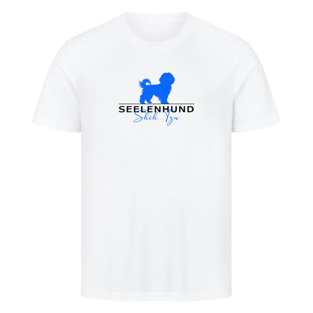 Premium T-Shirt "Shih Tzu - Seelenhund" Weiß – hunde-shirt.de