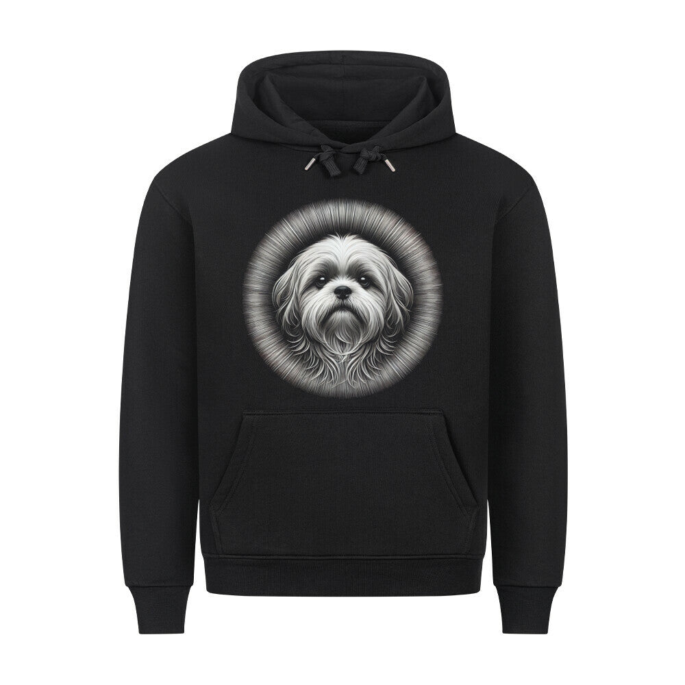 Premium Hoodie "Shih Tzu - Shine" Schwarz – hunde-shirt.de