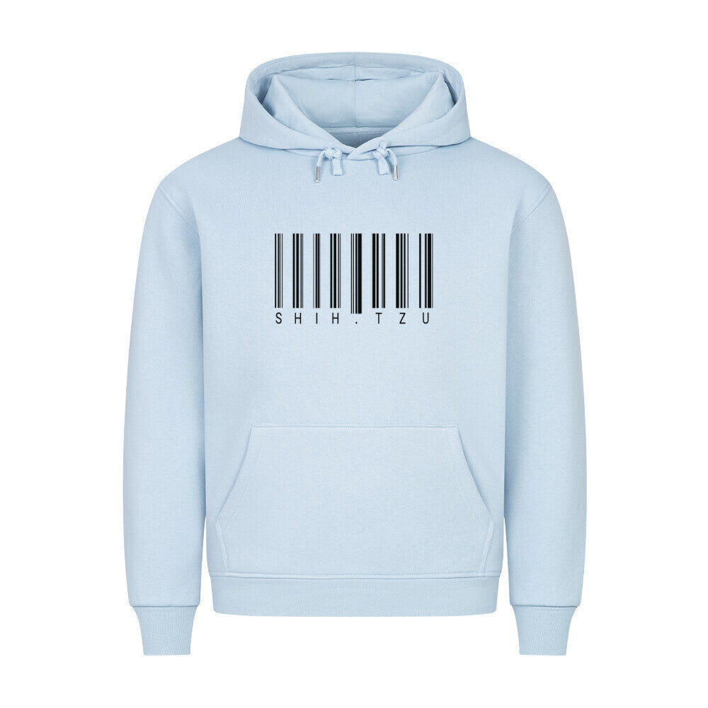 Premium Hoodie "Shih Tzu - Scan" Babyblau – hunde-shirt.de