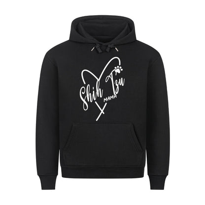 Premium Hoodie "Shih Tzu - Mama" Schwarz – hunde-shirt.de