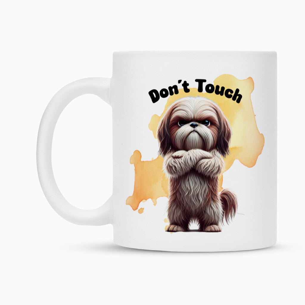 Tasse "Shih Tzu - Don´t touch" – hunde-shirt.de