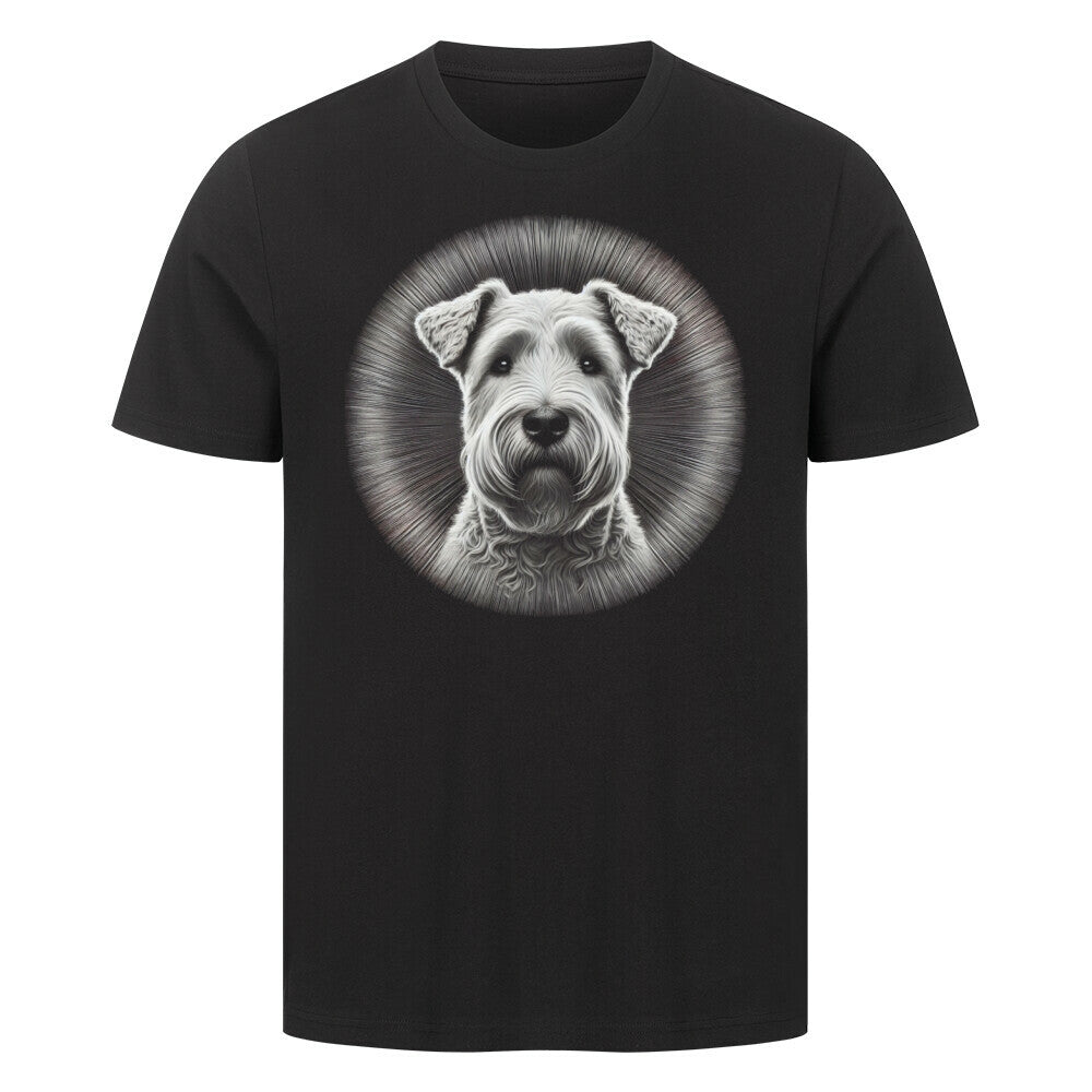 Premium T-Shirt "Soft Coated - Shine" Schwarz – hunde-shirt.de