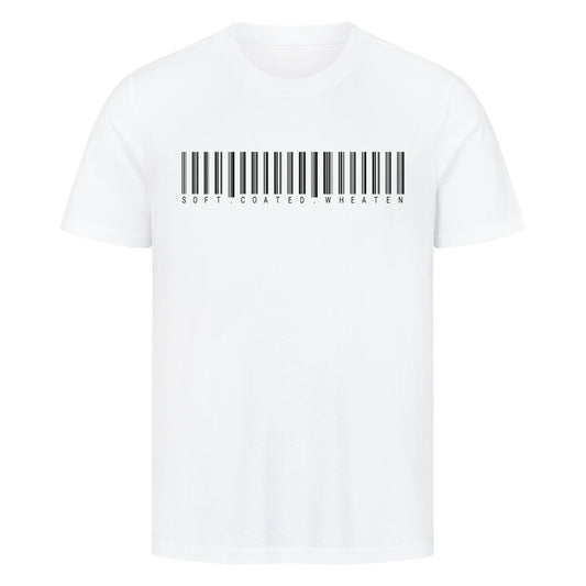 Premium T-Shirt "Soft Coated - Scan" Weiß – hunde-shirt.de