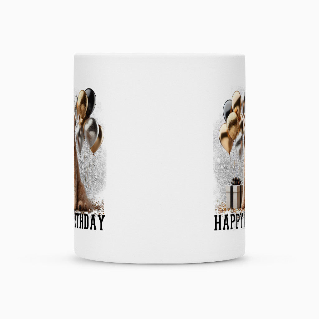 Tasse "Soft Coated - Happy Birthday" – hunde-shirt.de