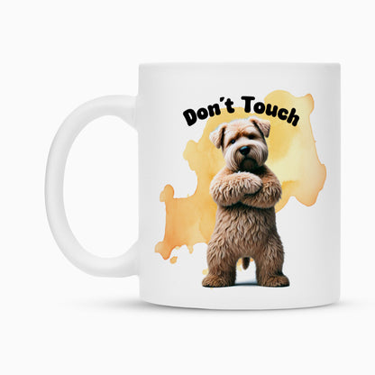 Tasse "Soft Coated - Don´t touch" – hunde-shirt.de