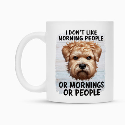 Tasse "Soft Coated - Morning People" – hunde-shirt.de