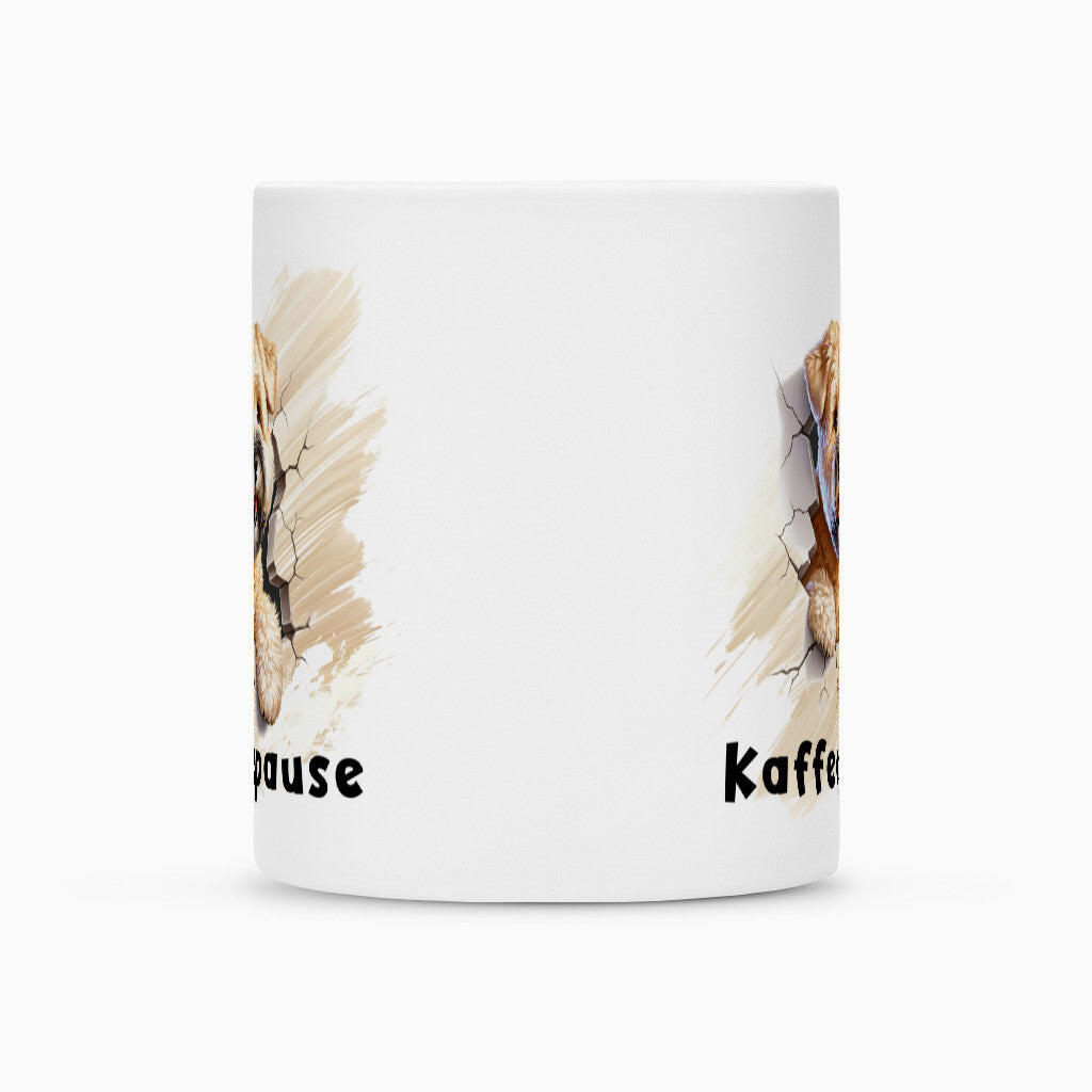 Tasse "Soft Coated - Kaffeepause" – hunde-shirt.de