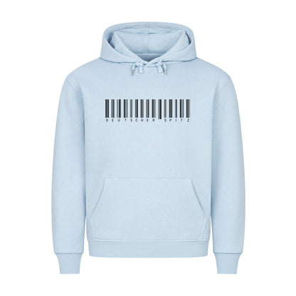 Premium Hoodie "Deutscher Spitz - Scan" Babyblau – hunde-shirt.de