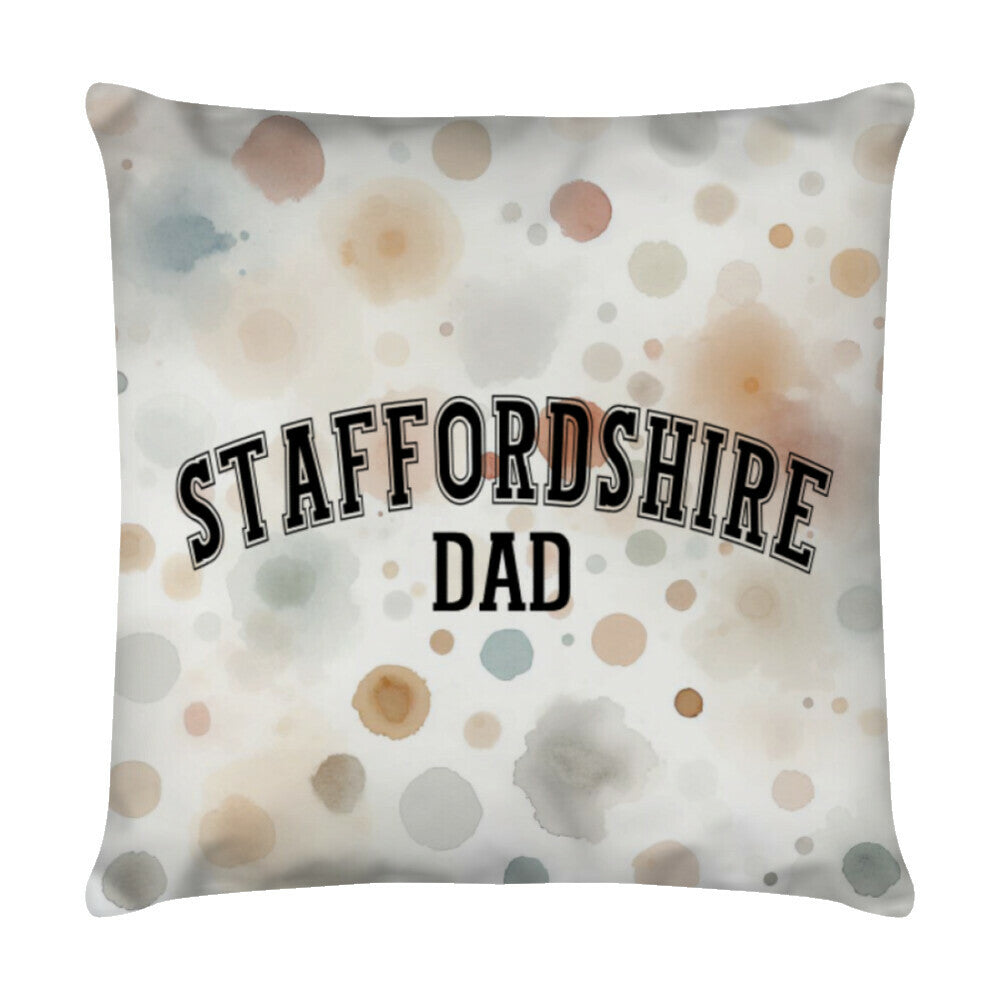 Kissen "Staffordshire - DAD" Weiß – hunde-shirt.de