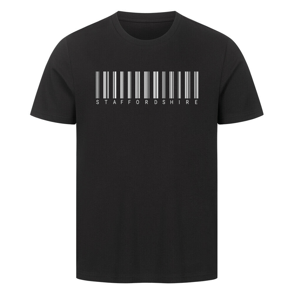 Premium T-Shirt "Staffordshire - Scan" Schwarz – hunde-shirt.de