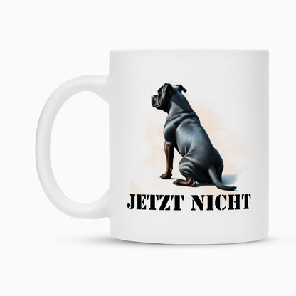 Tasse "Staffordshire - JETZT NICHT" – hunde-shirt.de