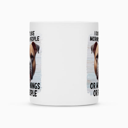 Tasse "Staffordshire hell - Morning People" – hunde-shirt.de