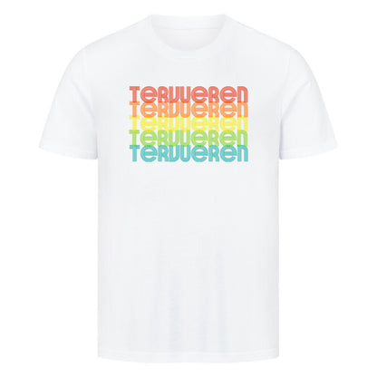Premium T-Shirt "Tervueren - RETRO" Weiß – hunde-shirt.de