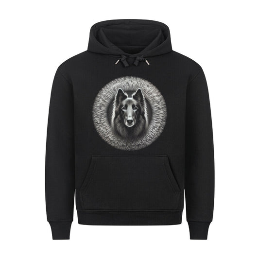 Premium Hoodie "Tervueren - Bright" Schwarz – hunde-shirt.de
