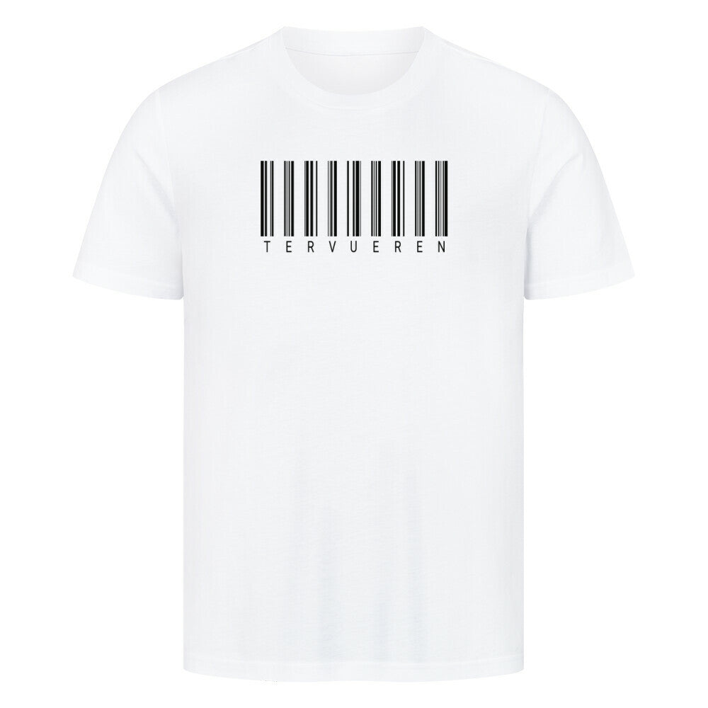 Premium T-Shirt "Tervueren - Scan" Weiß – hunde-shirt.de