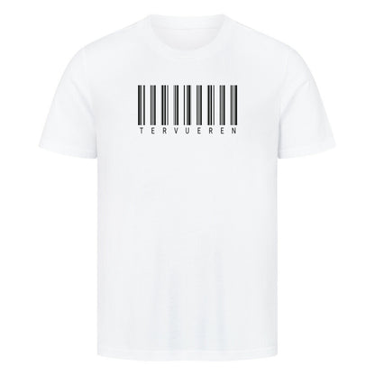 Premium T-Shirt "Tervueren - Scan" Weiß – hunde-shirt.de
