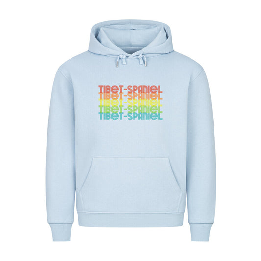 Premium Hoodie "Tibet Spaniel - RETRO" Babyblau – hunde-shirt.de