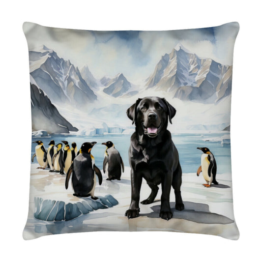 Kissen "Labrador - Polar" Weiß – hunde-shirt.de
