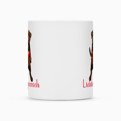 Tasse "Labrador braun - Lieblingsmensch" – hunde-shirt.de