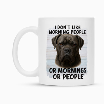 Tasse "Cane Corso - Morning People" – hunde-shirt.de