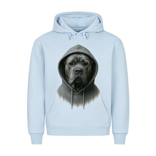 Premium Hoodie "Cane Corso - Hooded" Babyblau – hunde-shirt.de