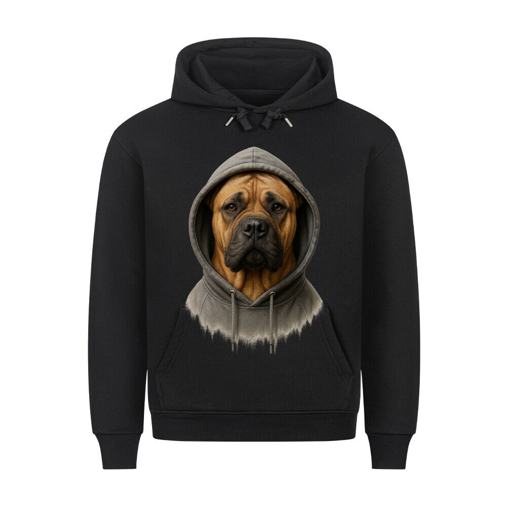 Premium Hoodie "Cane Corso - Hooded II" Schwarz – hunde-shirt.de