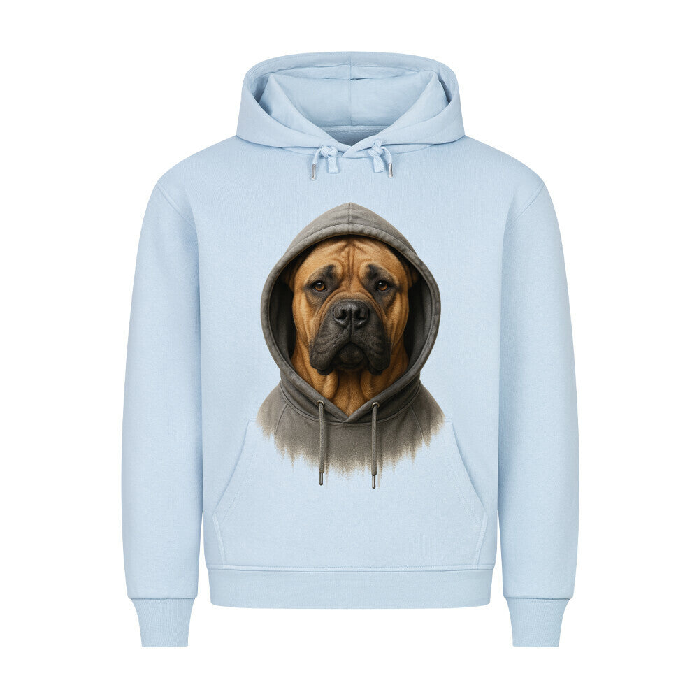 Premium Hoodie "Cane Corso - Hooded II" Babyblau – hunde-shirt.de