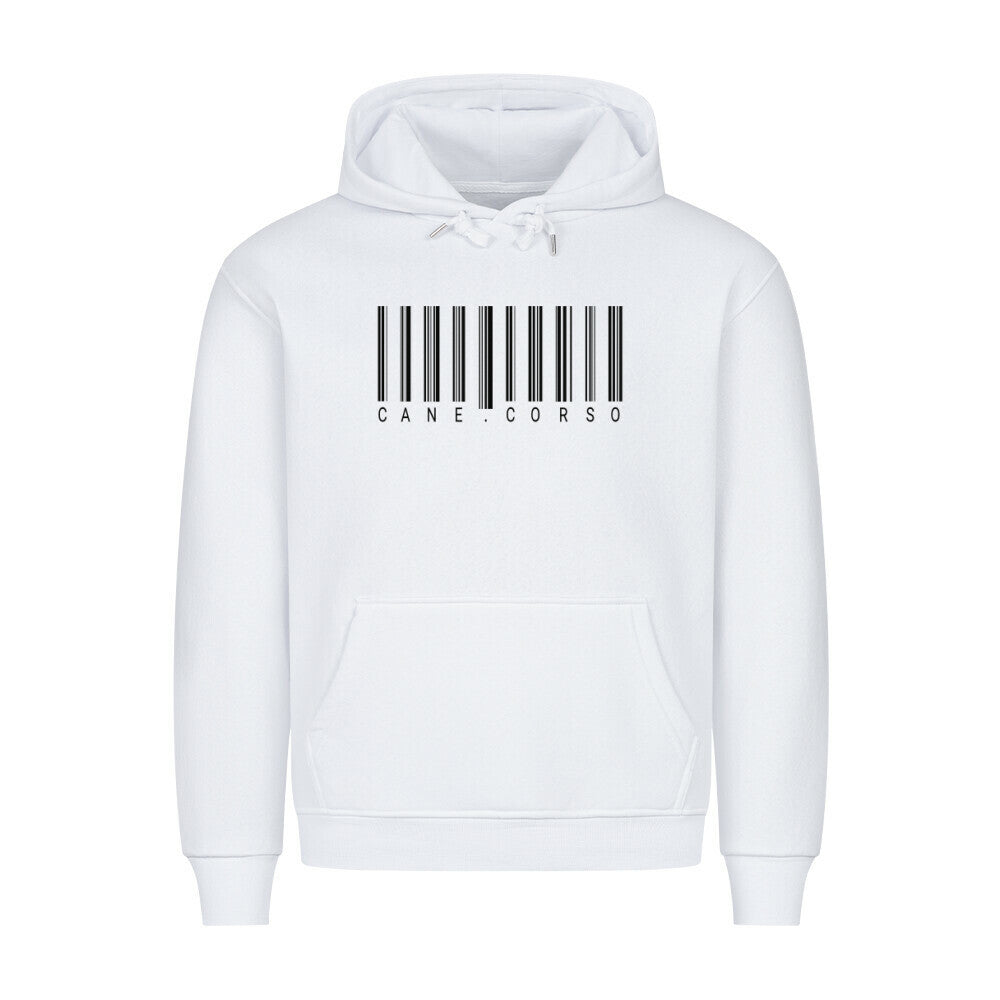 Premium Hoodie "Cane Corso - Scan" Weiß – hunde-shirt.de