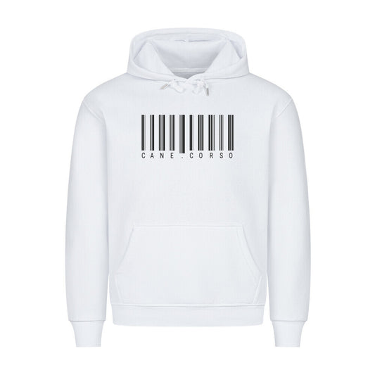 Premium Hoodie "Cane Corso - Scan" Weiß – hunde-shirt.de