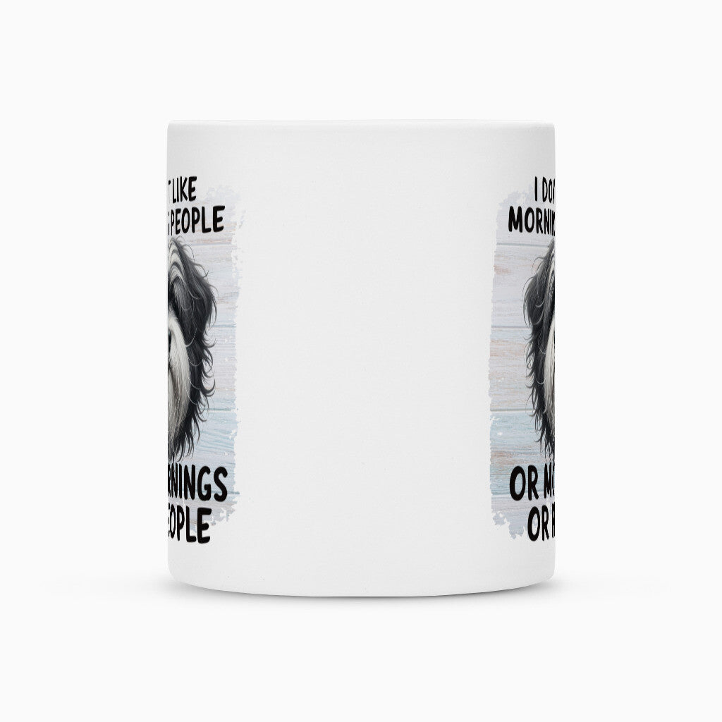 Tasse "Tibet Terrier - Morning People" – hunde-shirt.de