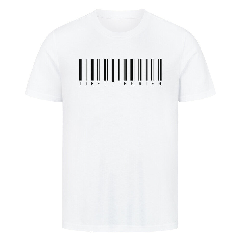 Premium T-Shirt "Tibet Terrier - Scan" Weiß – hunde-shirt.de