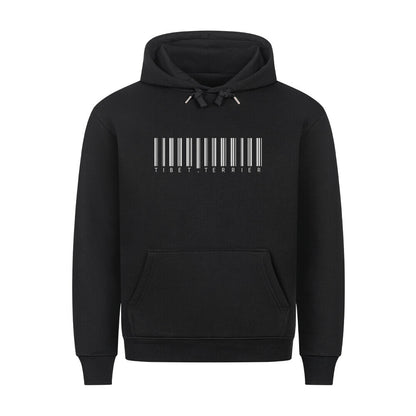 Premium Hoodie "Tibet Terrier - Scan" Schwarz – hunde-shirt.de