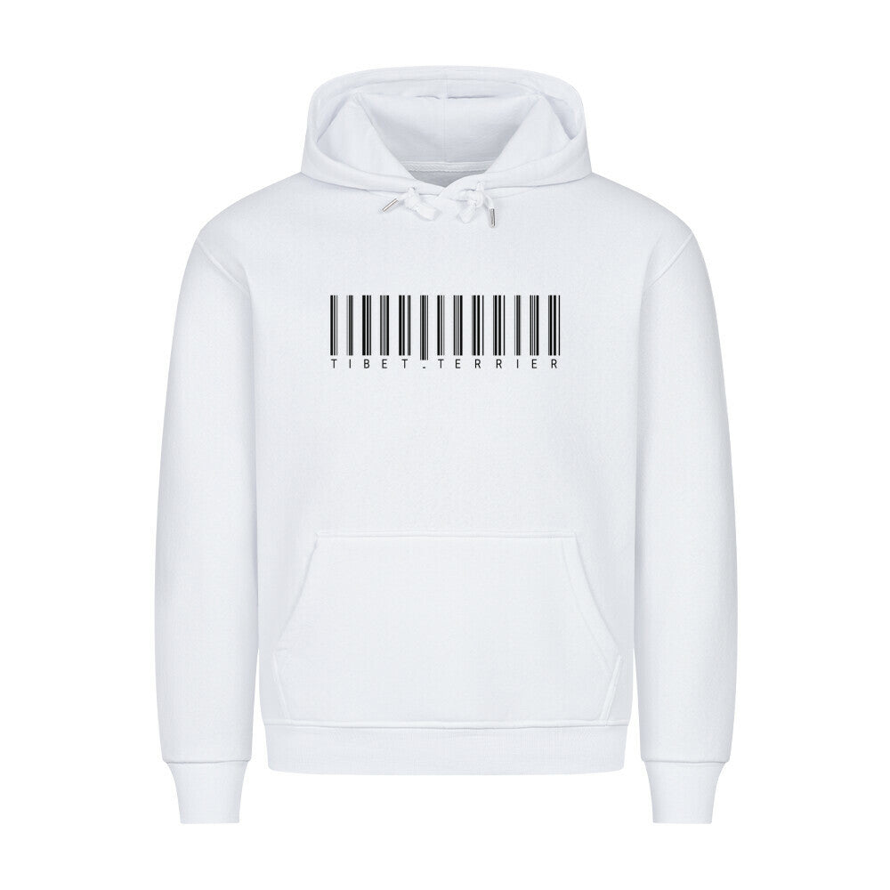 Premium Hoodie "Tibet Terrier - Scan" Weiß – hunde-shirt.de