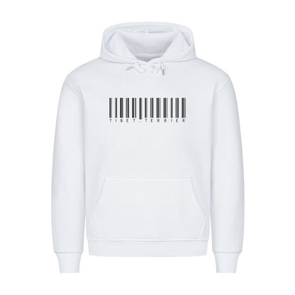 Premium Hoodie "Tibet Terrier - Scan" Weiß – hunde-shirt.de