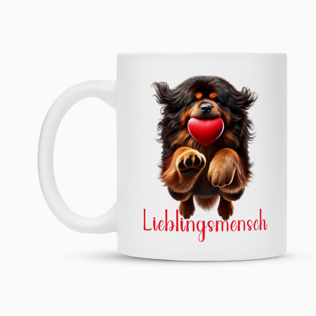 Tasse "Tibetmastiff - Lieblingsmensch" – hunde-shirt.de