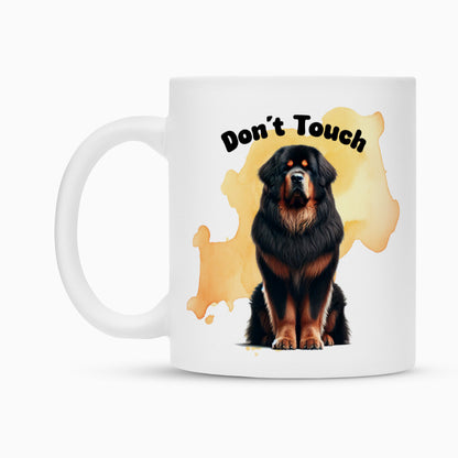 Tasse "Tibetmastiff - Don´t touch" – hunde-shirt.de