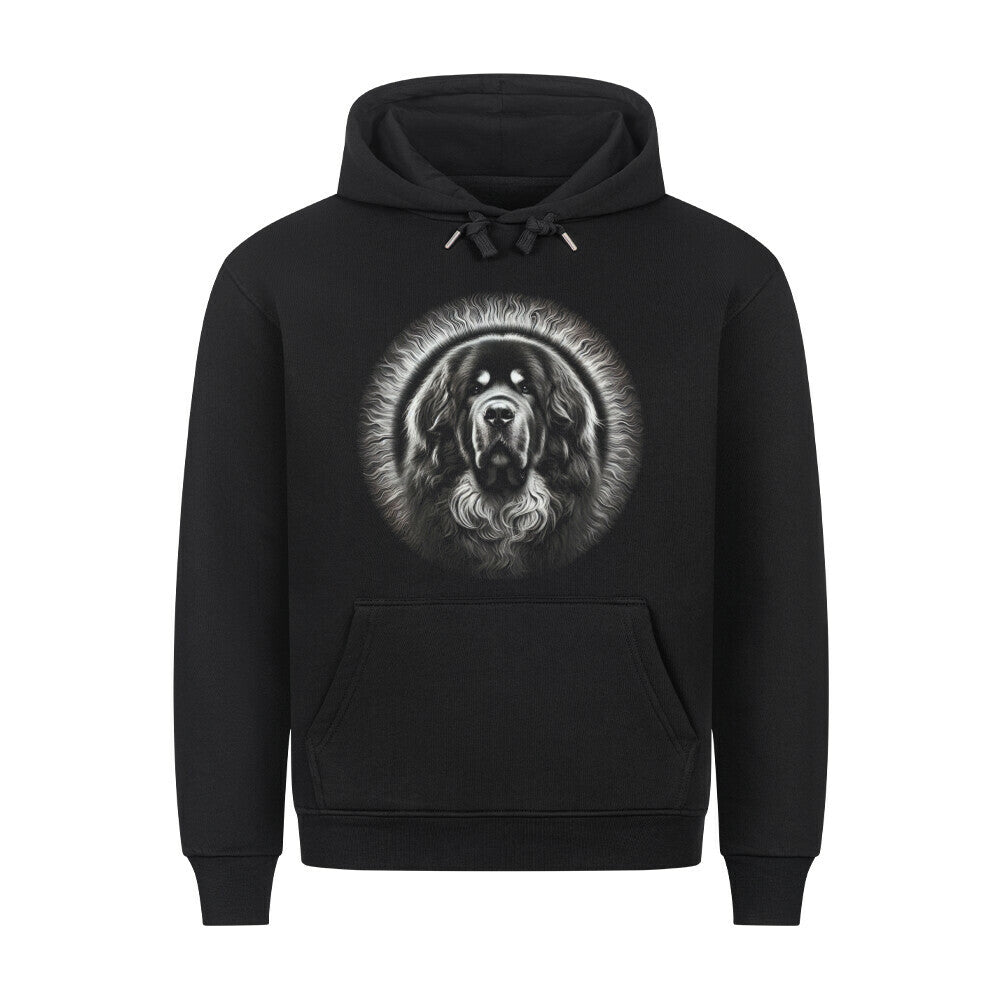 Premium Hoodie "Tibetmastiff - Shine" Schwarz – hunde-shirt.de