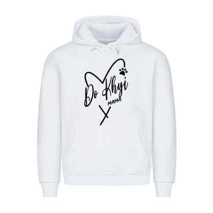 Premium Hoodie "Do Khyi - Mama" Weiß – hunde-shirt.de